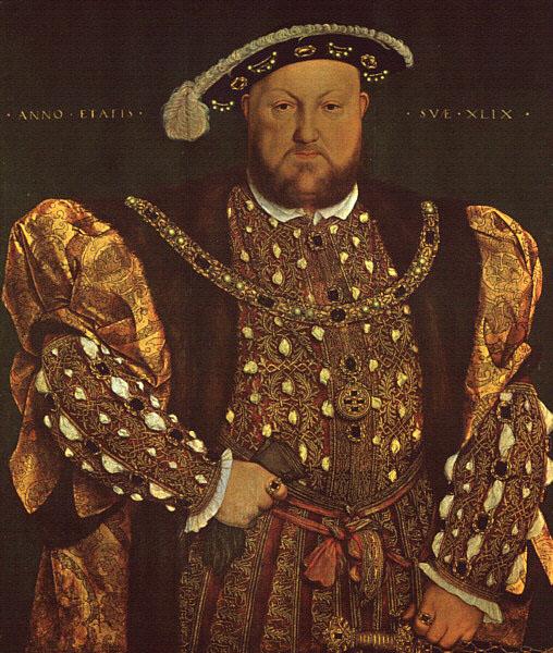 Hans Holbein Portrait of Henry VIII Sweden oil painting art